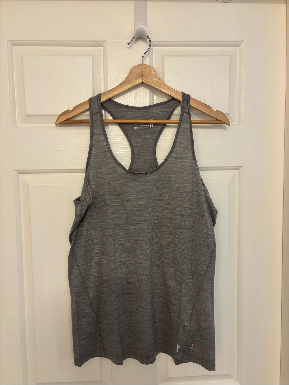 Women’s Smartwool Gray Racerback Tank Top